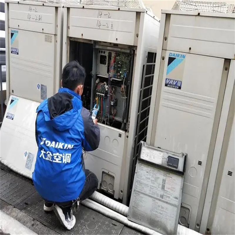 深圳福田岗厦柜机空调跳闸故障维修